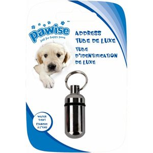 Adresskapsel Hunde / Katzen Adressanhänger - Address tube de luxe
