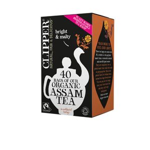 Clipper Organic Assam Tea, 40 Beutel, 100g