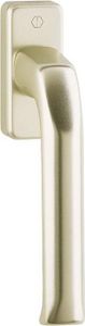 Hoppe Fenstergriff London O13 / U34 Aluminium F2 VK-Länge 32mm Kunststoff-Rosette mit 10mm Nocken - 790586