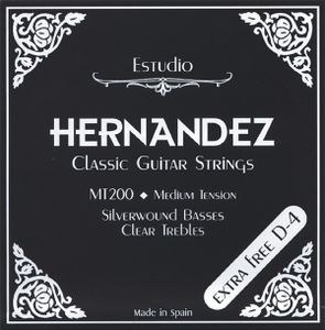Hernandez MT200 classic, medium mit 2x d4 Saite
