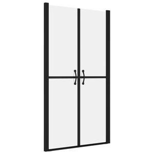 vidaXL Sprchové dvere Matt ESG (83-86)x190 cm
