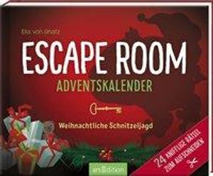 Escape Room Adventskalender. Weihnachtliche Schnitzeljagd. 24 knifflige Rätsel zum Aufschneiden