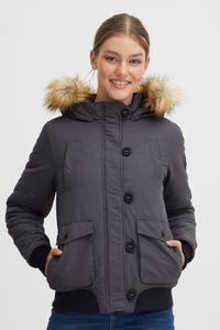 OXMO OXAcila Damen Winterjacke Damenjacke Jacke mit Kapuze