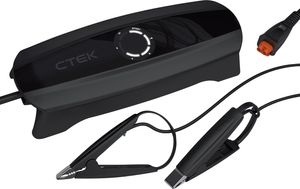 CTEK CS ONE Batterieladegerät 12V Blei-Säure und Lithium 3–180 Ah, Intelligentes Ladegerät, Erhaltungsladegerät mit adaptiver Ladung, App, Rekonditionierungsmodus und Polaritätsfreie Klemmen