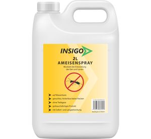 INSIGO 2L Anti Ameisen Mittel Spray Gift gegen Stop frei abwehren Bekämpfung Schutz