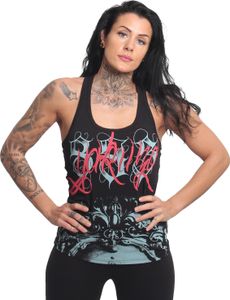 Dámské tílko Yakuza Shiva Racer, černé, XXL