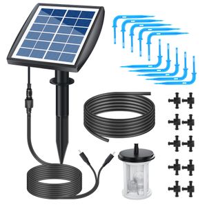 Solární zavlažování Automatická solární kapací zavlažovací souprava Self Waterers s časovačem vodního senzoru pro skleníkové rostliny