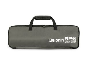 Delphin RPX Stalk Double Buzz Bar Silver Rutenhalter