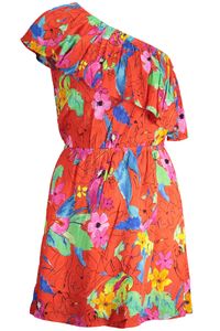 DESIGUAL Kleid Damen Textil Rot SF19530 - Größe: XL