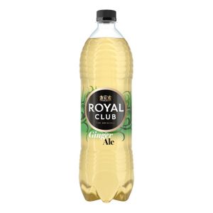 Royal Club Ginger ale, pet bottle 6 x 1 liter