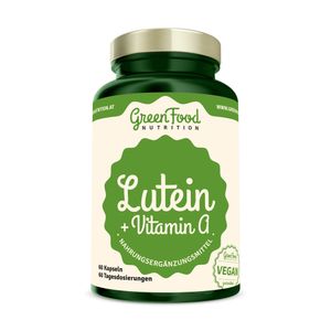 GreenFood Nutrition Lutein + Vitamin A 60 Kapseln