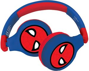 Lexibook HPBT010SP Spider-Man Bluetooth & verkabelte faltbare Kopfhörer