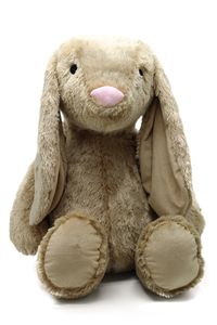 Plüschtier Kuscheltier Hase beige Madchen Junge XXL 88cm Baby Kinder Kissen