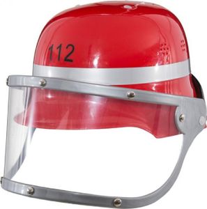 O23075 rot Kinder Feuerwehrhelm Feuerwehr Helm