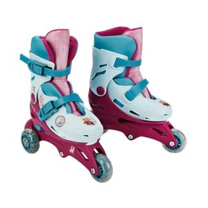 Mondo Toys - Disney Frozen - 3 Inline-Skates - Einstellbare Doppelfunktions-Skates - PVC-Rollen - Größe S/M 29/32 - 28299 MONDO