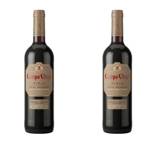 Campo Viejo Gran Reserva 2er Set, Spanischer Wein, Alkohol, Flasche, 13.5 %, 2 x 750 ml, 60000300