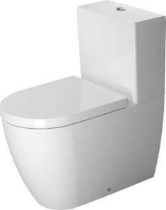 Duravit Stand-WC-Kombination ME by Starck tief, 370 x 650 mm HygieneGlaze weiß