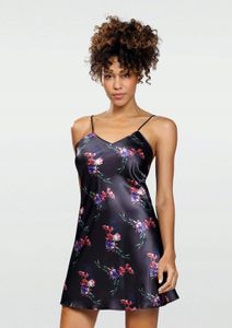 Kurzes Unterkleid – Blumendruck – Wunderschönes Nachthemd – DKaren – Blumen