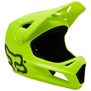 Fox Helm Rampage Youth Flo Yellow Fox Helm Rampage Youth Flo Yellow L