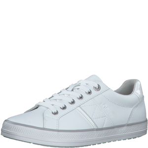 s.Oliver Damen Schnürschuhe Sneaker Halbschuhe 5-23602-30, Größe:41 EU, Farbe:Weiß