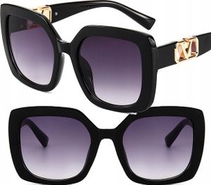 Sonnenbrille - Groß - Sommer-Styling - UV-Schutz -  - Quadratisch - Kunststoff