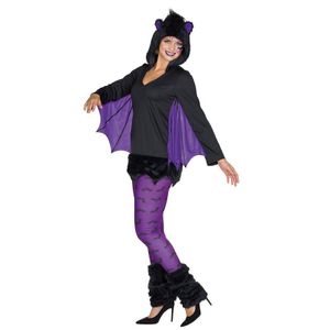 Damen Fledermaus Kostüm Gr. 38