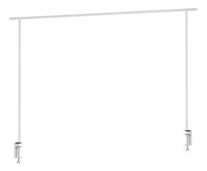 Deko-Tischgestell - Weiß - Metall - B 140 - 250 cm - ausziehbar