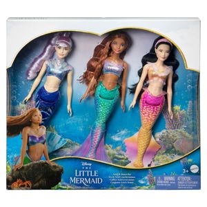 Mattel HND29 - Disney Arielle - Meerjungfrauen 3er Set