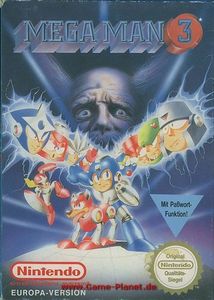 Mega Man 3 (III) Pal / deutsche Version Nintendo NES