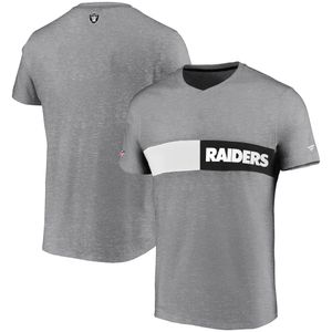 Fanatics NFL Oakland Raiders Iconic Past & Present T-Shirt grey XL