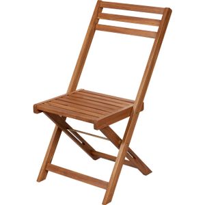 Skládací židle COUNTRYSIDE® Sevilla | Zahradní židle | Dřevěná židle | Nosnost až 110 kg