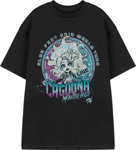 Monster High - Dámske tričko "Lagoona" NS8549 (S) (Čierna)
