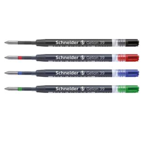 Schneider 50-103901 10er Gelion+ Gelschreiberminen schwarz