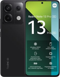 Xiaomi Redmi Note 13 Pro 5G 256 GB / 8 GB - Smartphone - midnight black
