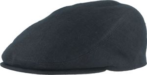 Bullani knautschbare Schiebermütze Flatcap aus 100% Leinen
