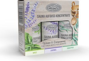Original Hagners Sauna Aufguss Konzentrat Set 3x50 ml
