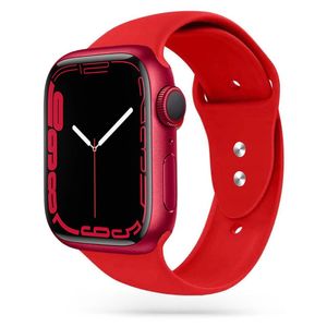 Pasek Tech-Protect Iconband Na Apple Watch 4 / 5 / 6 / 7 / 8 / 9 / Se / Ultra 1 / 2 (42/44/45/49 Mm) - Czerwony