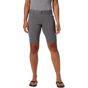 Columbia Saturday Trail Long Short 1579881023, Kurze Hose, Damen, Grau, Größe: 40