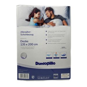 Dunlopillo Allergiker Schonbezug für Bettdecke 135x200cm Deckenvollschutzbezug