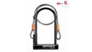 KRYPTONITE KEEPER 12 STD Spange+KRYPTOFLEX 10mm/120 Kabel mit DD Griff