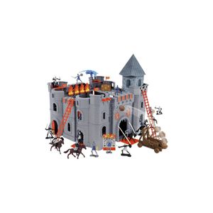 Ritterburg Kinder Spielzeug "Chateau Noir" inkl. Figuren