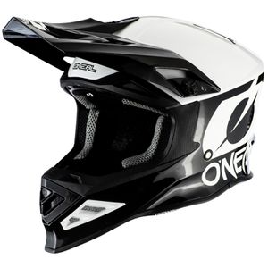 O'NEAL Motocross Helm 8SRS 2T , Schwarz, L
