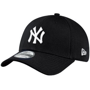 New Era - MLB New York Yankees Essential 39Thirty Cap - Schwarz-Weiß Größe: S-M