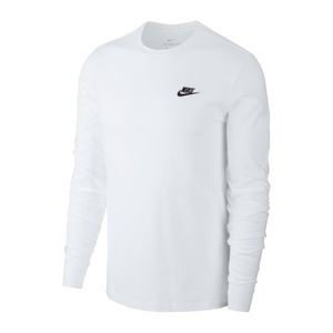 Nike M Nsw Club Tee - Ls - white/black, Veľkosť:M