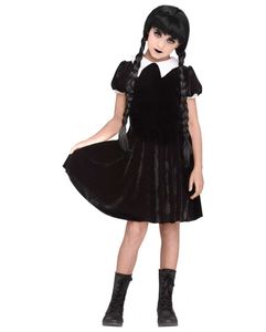 Wednesday Gothic-Puppe Kostüm Größe: L