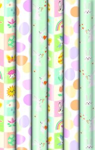Geschenkpapier Ostern 2m x 0,7m - 4 Rollen