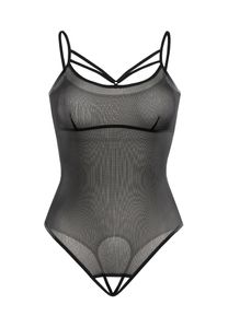 Teyli Mesh-Bodysuit mit dünnen Trägern Lila Female 2430 schwarz S/M Teyli Mesh-Bodysuit mit dünnen Trägern Lila Female 2430 schwarz S/M
