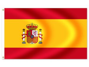 Spanien spanische Flagge Fahne used-look' Bio-Täschchen