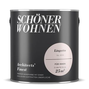 Schöner  Wohnen Architects' Finest Premium-Wandfarben samtmatter 2 Farbwahl, Farbe:4506 Lingotto