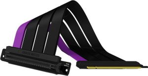 Cooler Master Riser Cable PCIe 4.0 x16, przedłużacz, czarny/fioletowy, 30cm